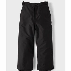 NWT The Children's Place Black Kids Snow Pants, size 7
